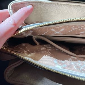 Jessica Simpson satchel bag light pink